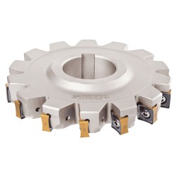 Capete Monobloc de Canelare tip Disc, Indexabile, cu Alezaj