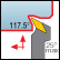 Ext. 35&deg; Diamond 117&deg; Approach